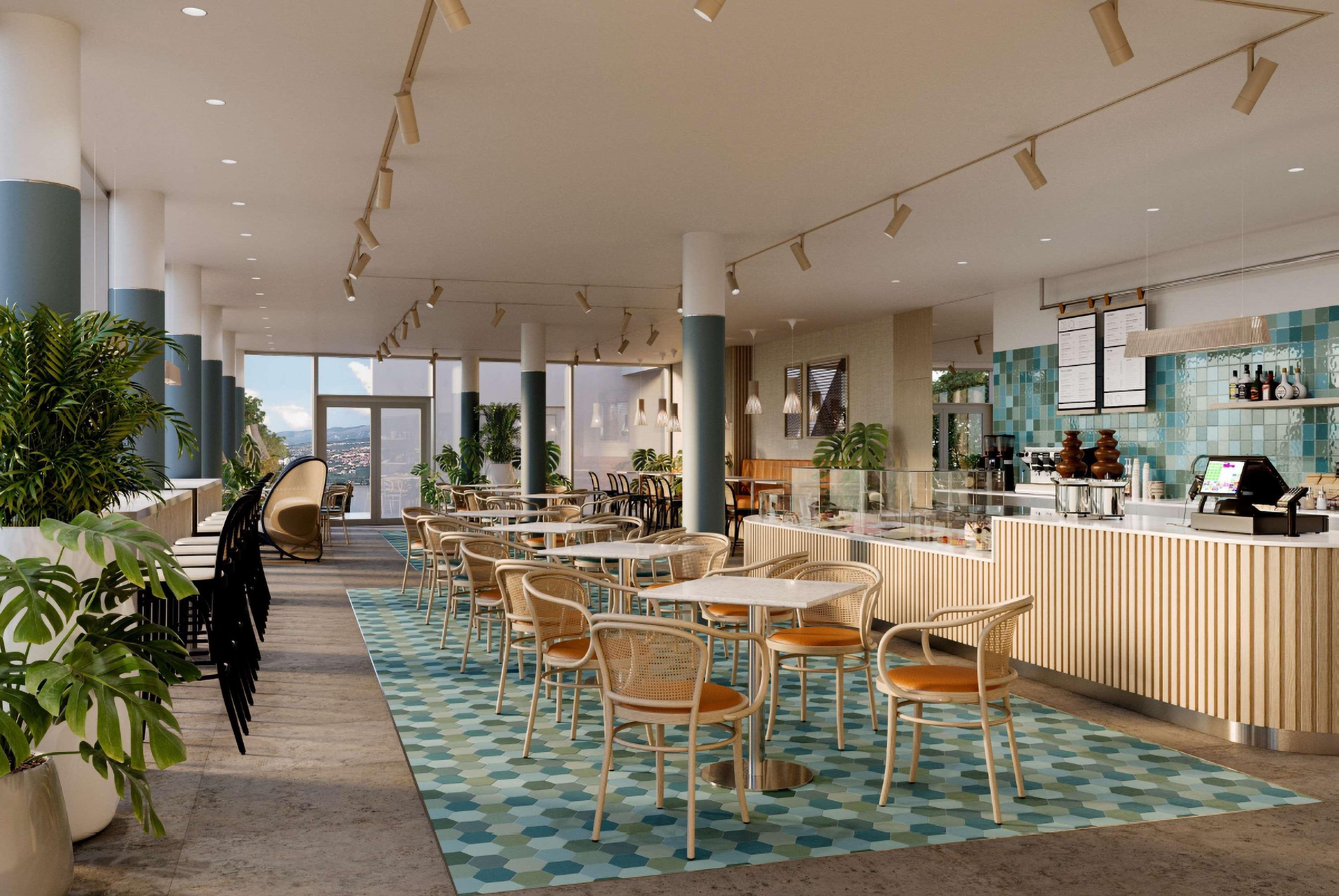 Hilton Rijeka Costabella Beach Resort And Spa Luaran gambar The restaurant