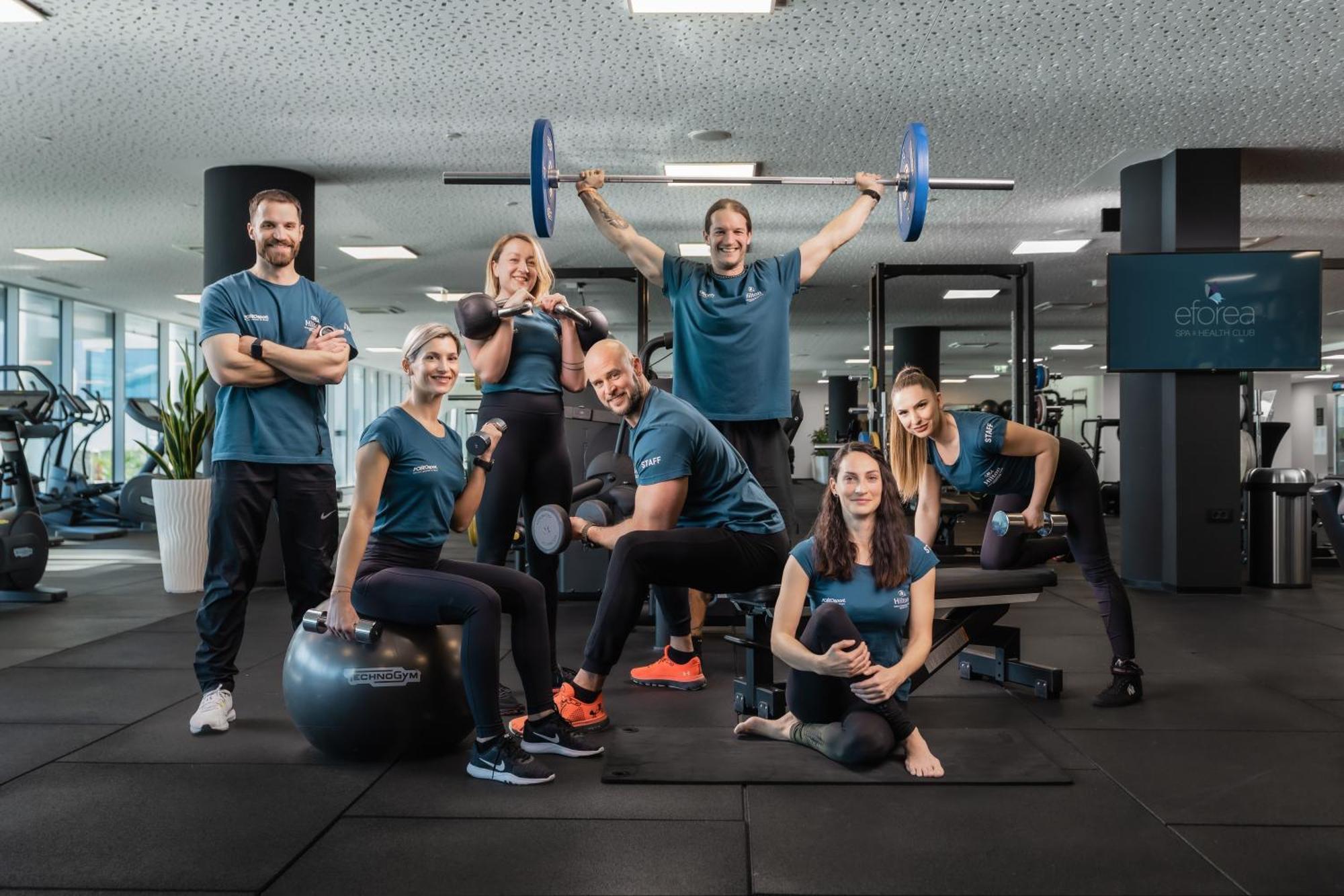 Hilton Rijeka Costabella Beach Resort And Spa Luaran gambar The team of the German National Olympic Academy